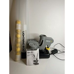 SKLZ Lightning Bolt Pro Automatic Pitching Machine Black Gray